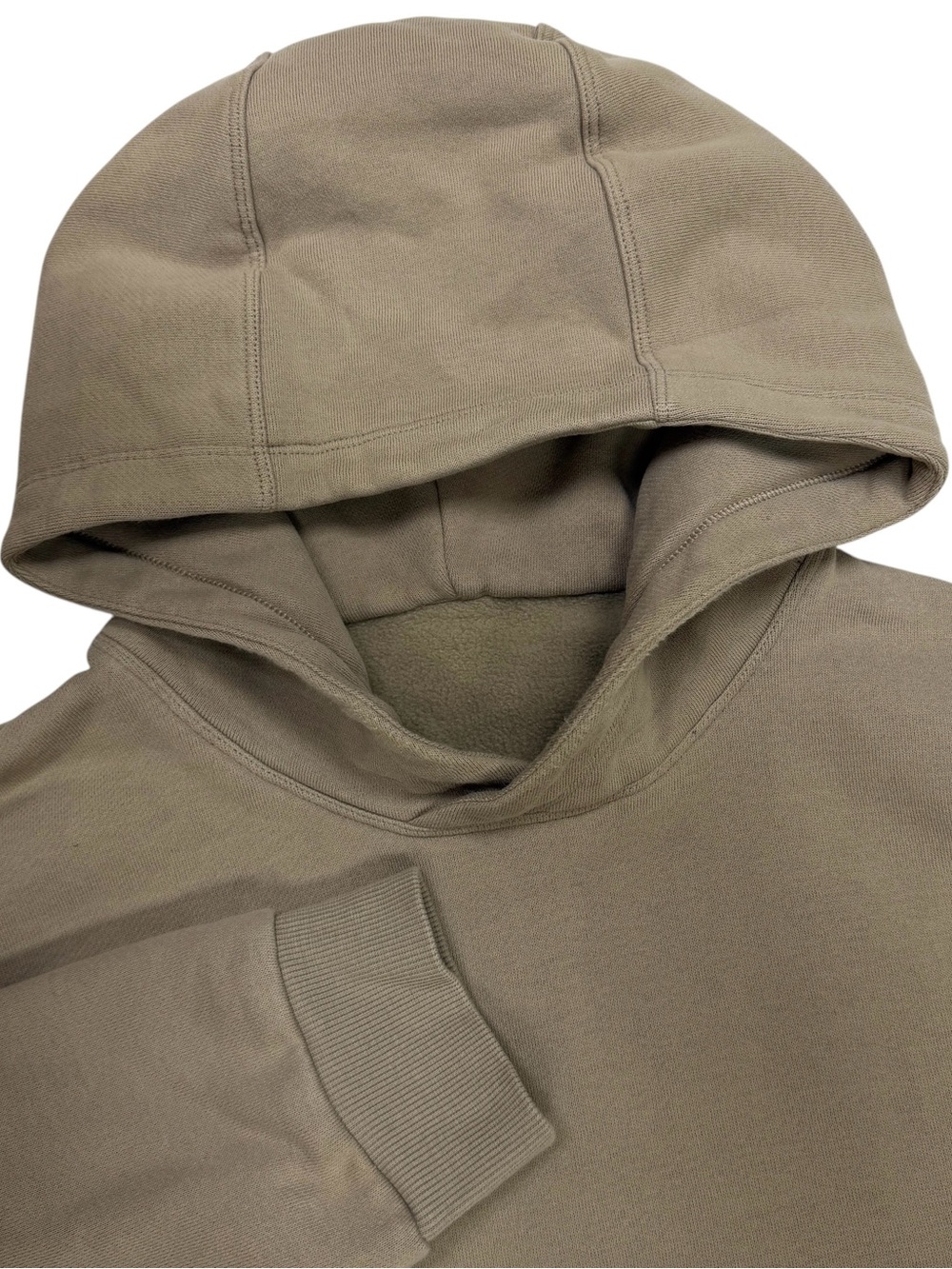 Lululemon Hoodie Mens Medium Brown Steady State Athletic Gym Pullover Sweatshirt